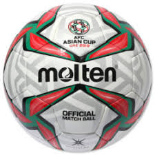 Minge fotbal Molten F5U 5003-K19 / Marimea 5 / Alb-oranj-negru photo 1